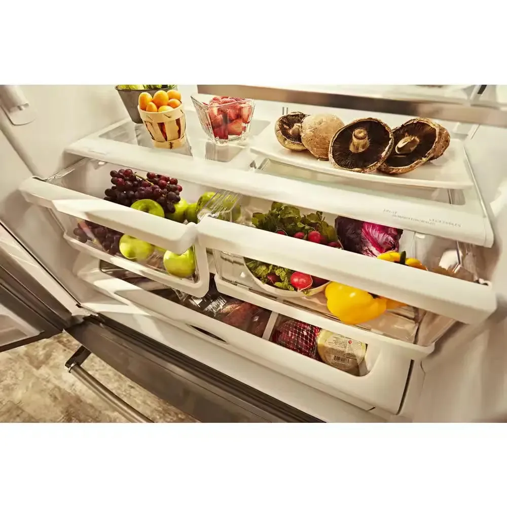 20 Cu. Ft. French Door Refrigerator in Stainless Steel, Counter Depth