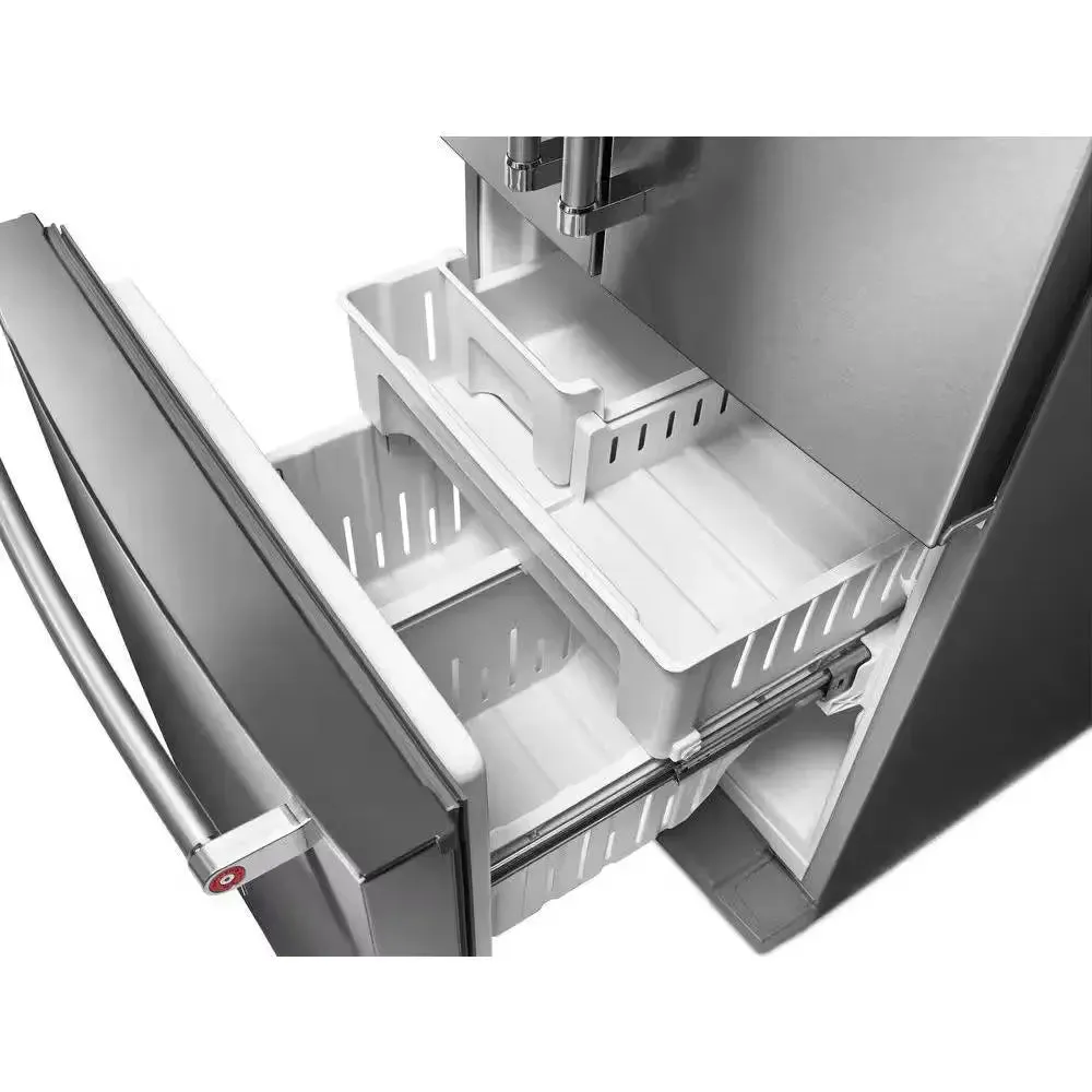 20 Cu. Ft. French Door Refrigerator in Stainless Steel with Interior Water Dispenser