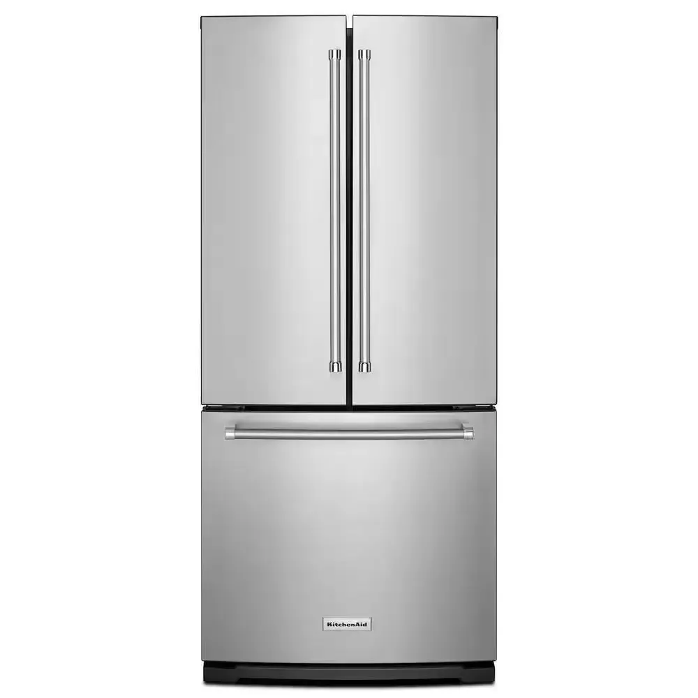 20 Cu. Ft. French Door Refrigerator in Stainless Steel with Interior Water Dispenser