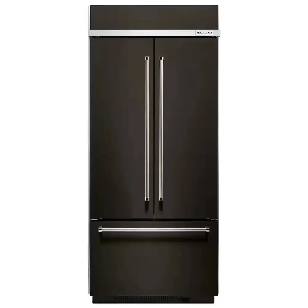 20.8 Cu. Ft. Built-In French Door Refrigerator in Stainless Steel with Platinum Interior