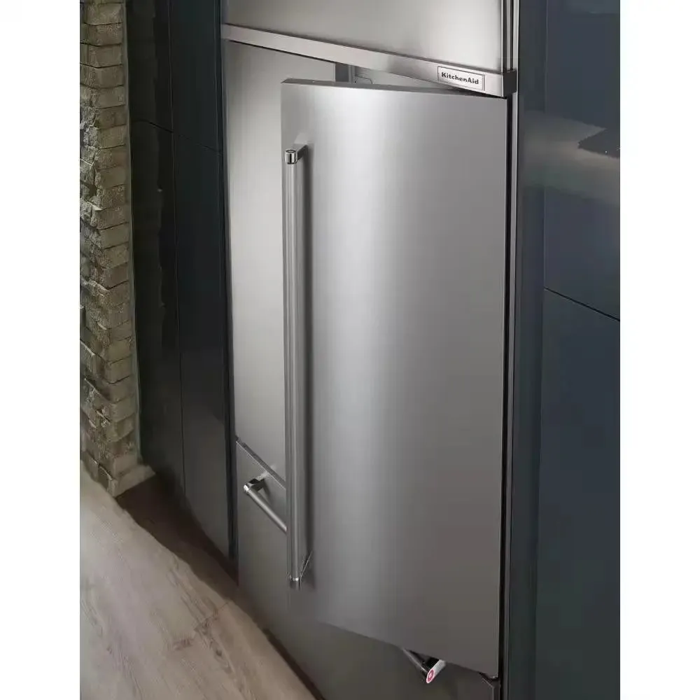 20.8 Cu. Ft. Built-In French Door Refrigerator in Stainless Steel with Platinum Interior