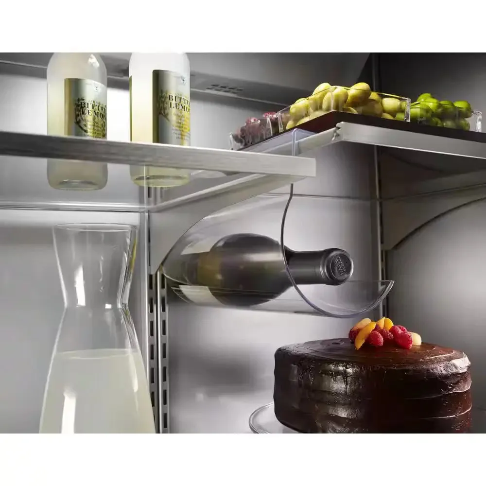 20.8 Cu. Ft. Built-In French Door Refrigerator in Stainless Steel with Platinum Interior