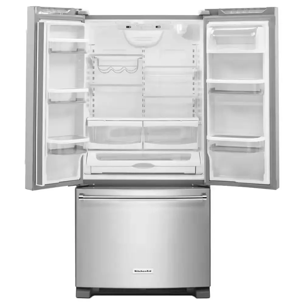 22.1 Cu. Ft. French Door Refrigerator in Stainless Steel with Interior Dispenser