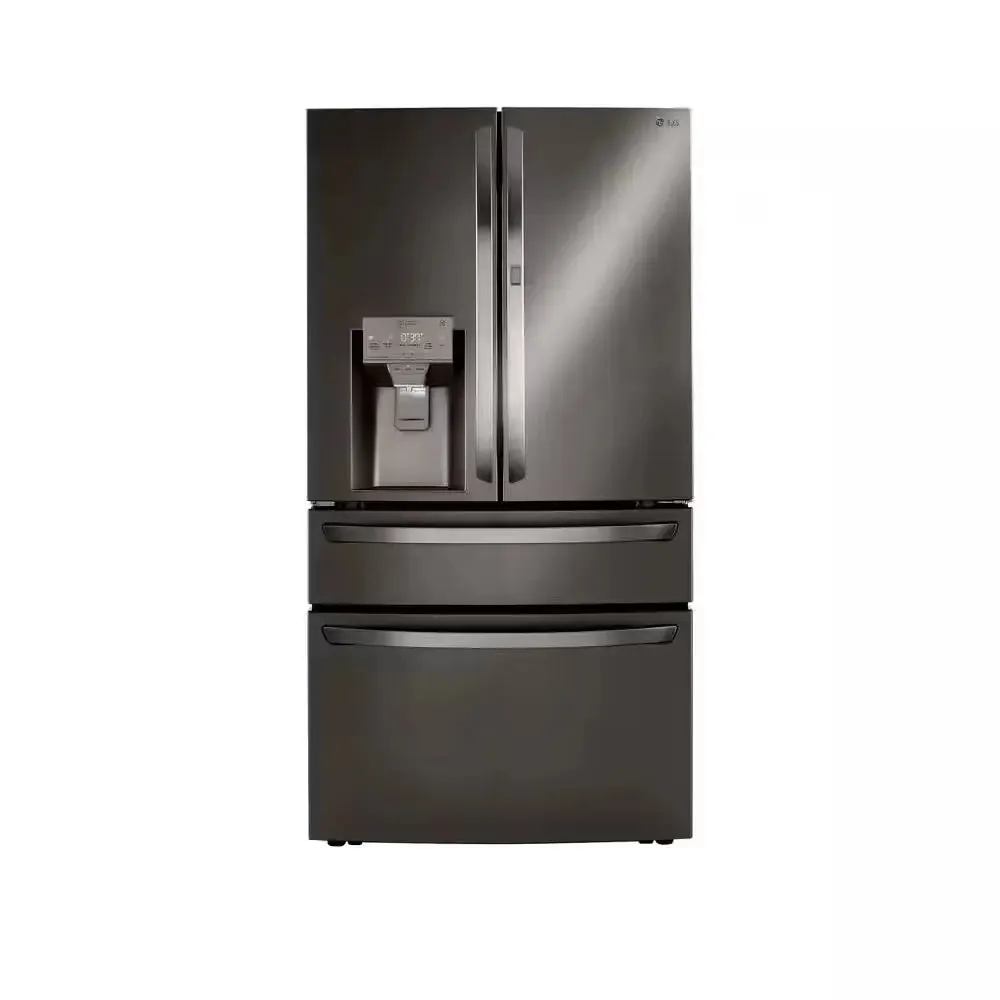 23 Cu. Ft. Door-In-Door 4-Door French Door Refrigerator, Dual and Craft Ice in Printproof Stainless Steel, Counter Depth