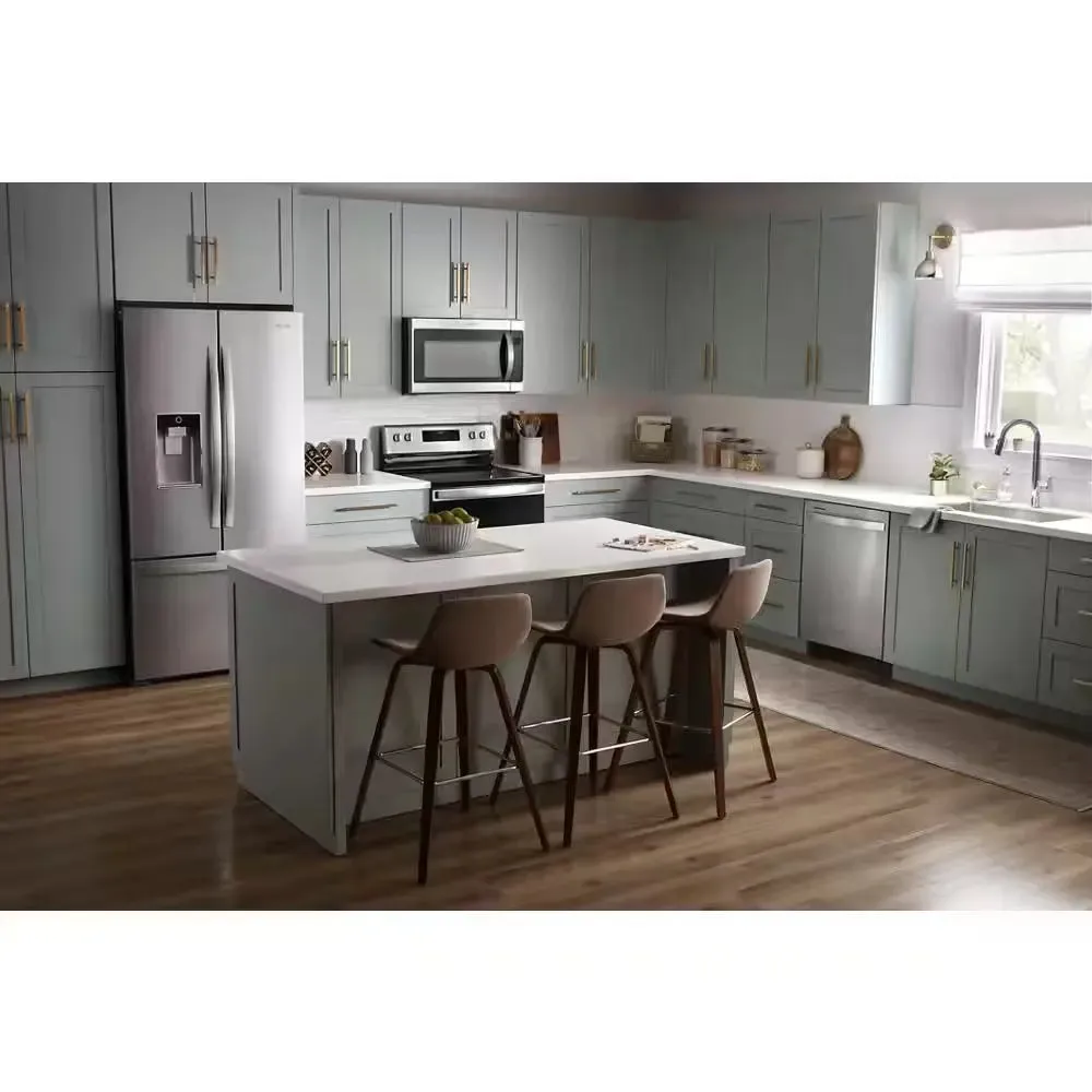 24 Cu. Ft. Counter Depth French Door Refrigerator in Fingerprint Resistant Stainless Steel with Auto-Humidity Crispers