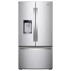 24 Cu. Ft. Counter Depth French Door Refrigerator in Fingerprint Resistant Stainless Steel with Auto-Humidity Crispers