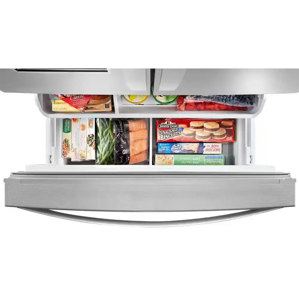 24 Cu. Ft. Counter Depth French Door Refrigerator in Fingerprint Resistant Stainless Steel with Auto-Humidity Crispers