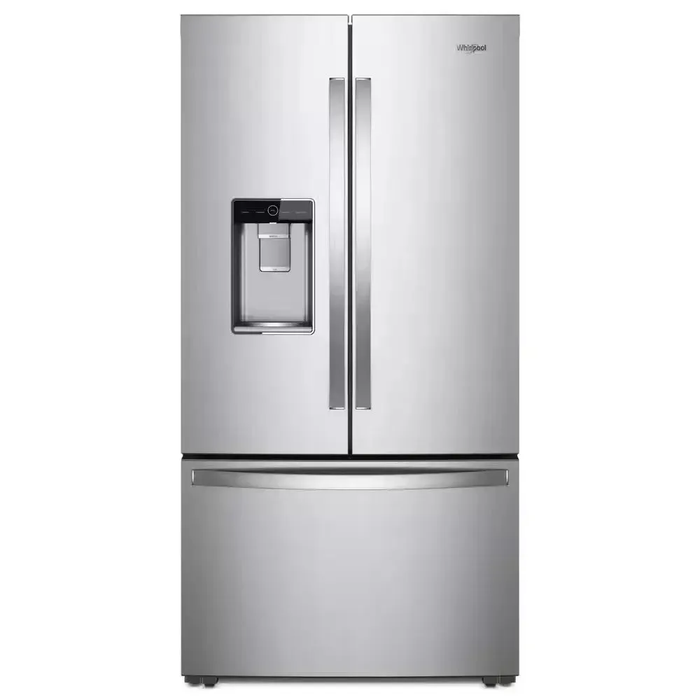 24 Cu. Ft. Counter Depth French Door Refrigerator in Fingerprint Resistant Stainless Steel with Auto-Humidity Crispers