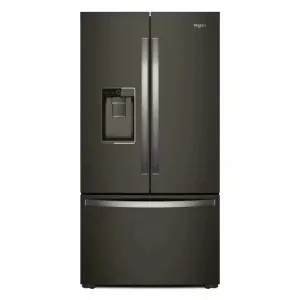 24 Cu. Ft. French Door Refrigerator in Black Stainless, Counter Depth
