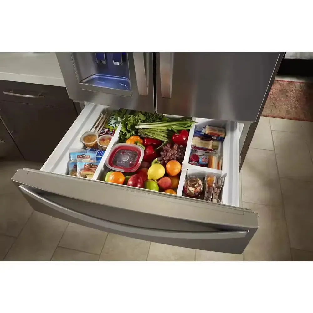 24.5 Cu. Ft. French Door Refrigerator in Fingerprint Resistant Stainless Steel