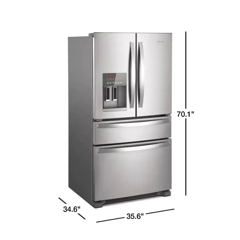 24.5 Cu. Ft. French Door Refrigerator in Fingerprint Resistant Stainless Steel