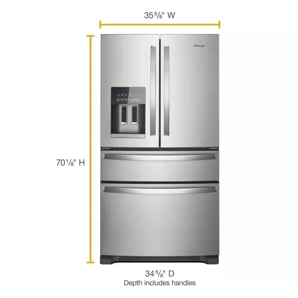 24.5 Cu. Ft. French Door Refrigerator in Fingerprint Resistant Stainless Steel
