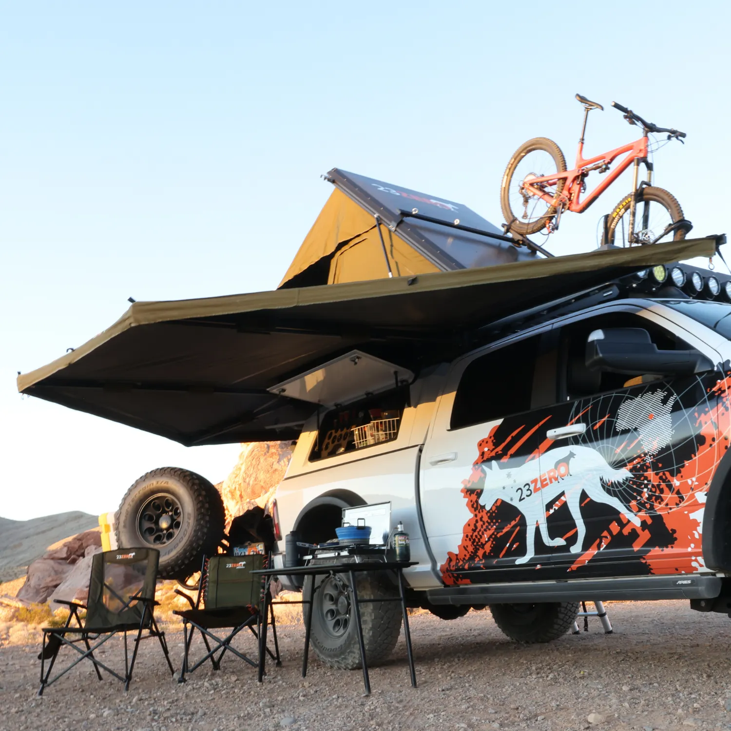 270° Peregrine Left -Handed Awning Mounted   2.0 Light Suppression Technology