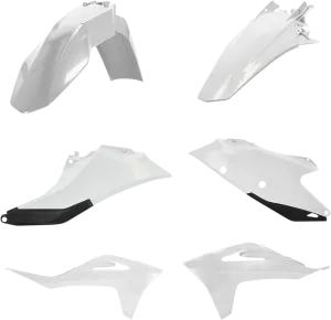 ACERBIS Standard Replacement Body Kit - White/Black Gas Gas EC 250/300/350 F 2021-2023  2872801035