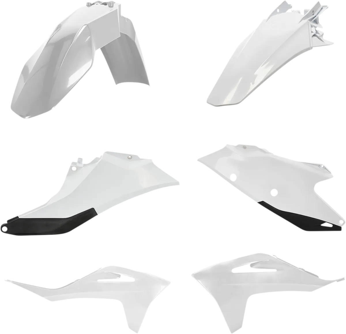 ACERBIS Standard Replacement Body Kit - White/Black Gas Gas EC 250/300/350 F 2021-2023  2872801035