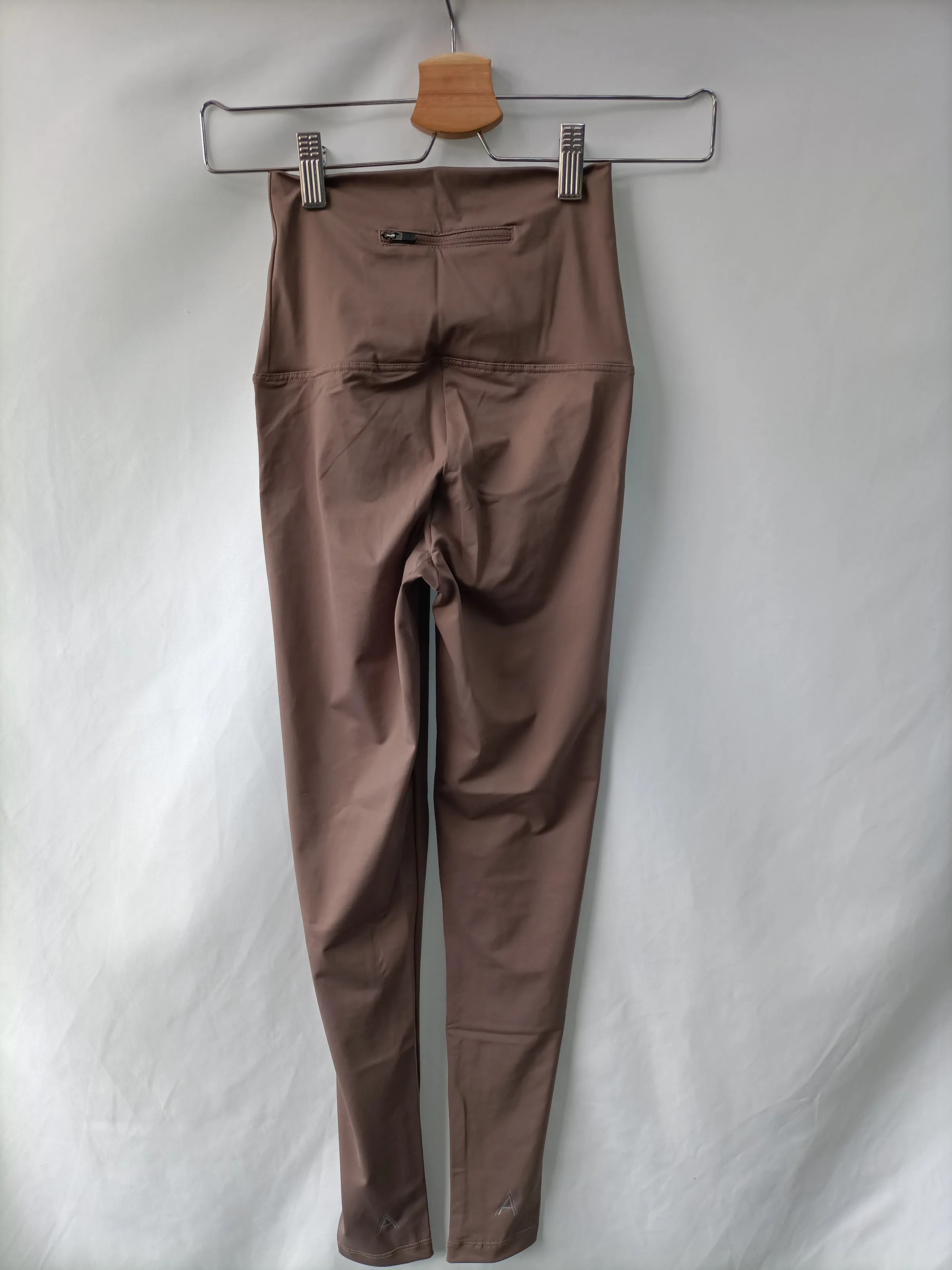 AQE APPAREL. Leggings marrones T.xs