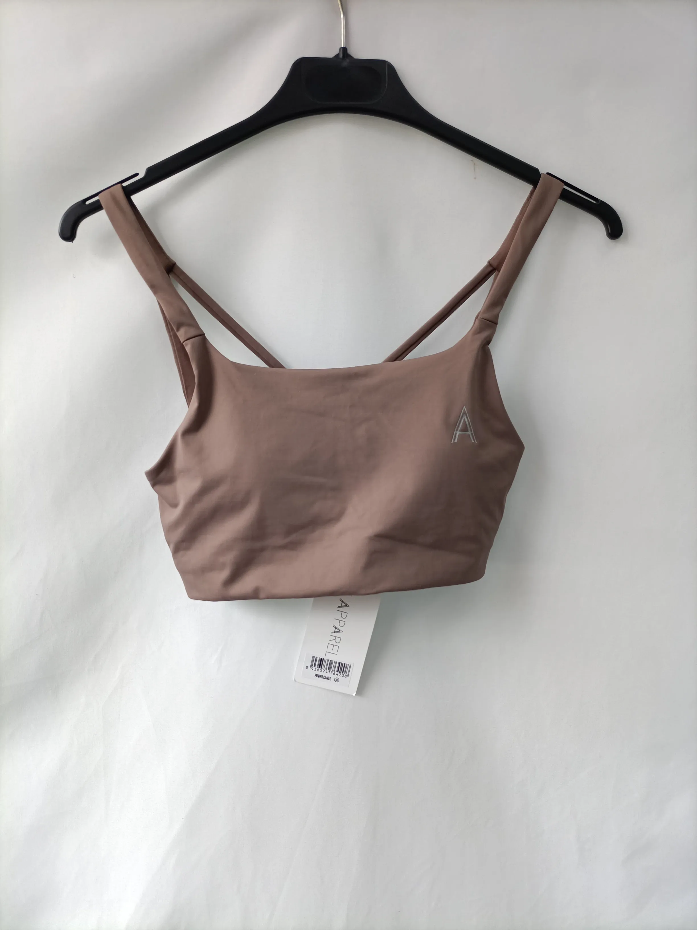 AQE APPAREL. Top marrones T.xs