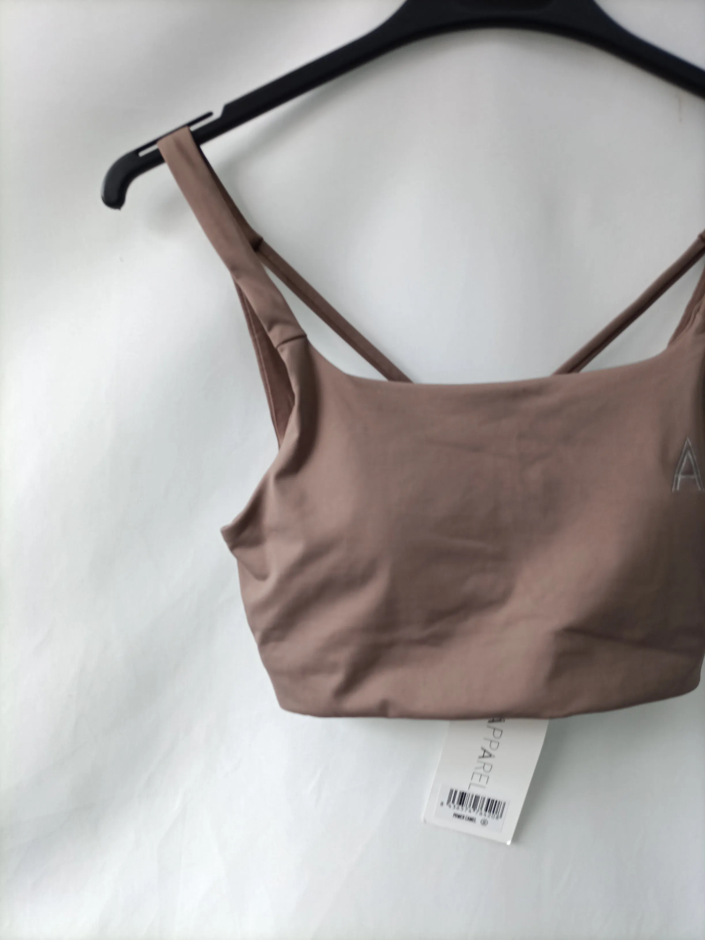 AQE APPAREL. Top marrones T.xs