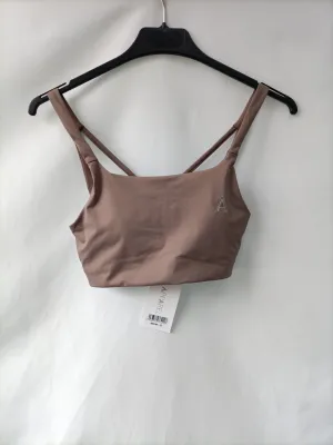 AQE APPAREL. Top marrones T.xs