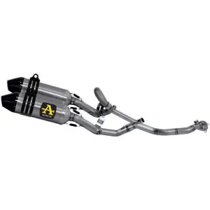 Arrow Aprilia Sx-V 4.5/5.5 '07/11 Full Titanium Mx Competition Full System Rh   Lh With Carbon End Cap 75110tk