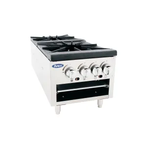 Atosa ATSP-18-2L 20"H Double Natural Gas Stock Pot Stove