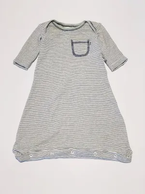 Blue striped sleeping bag - Size newborn