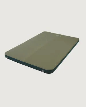 Cabana 3D Self Inflating Double Mat 100mm - Moss/Dark Spruce