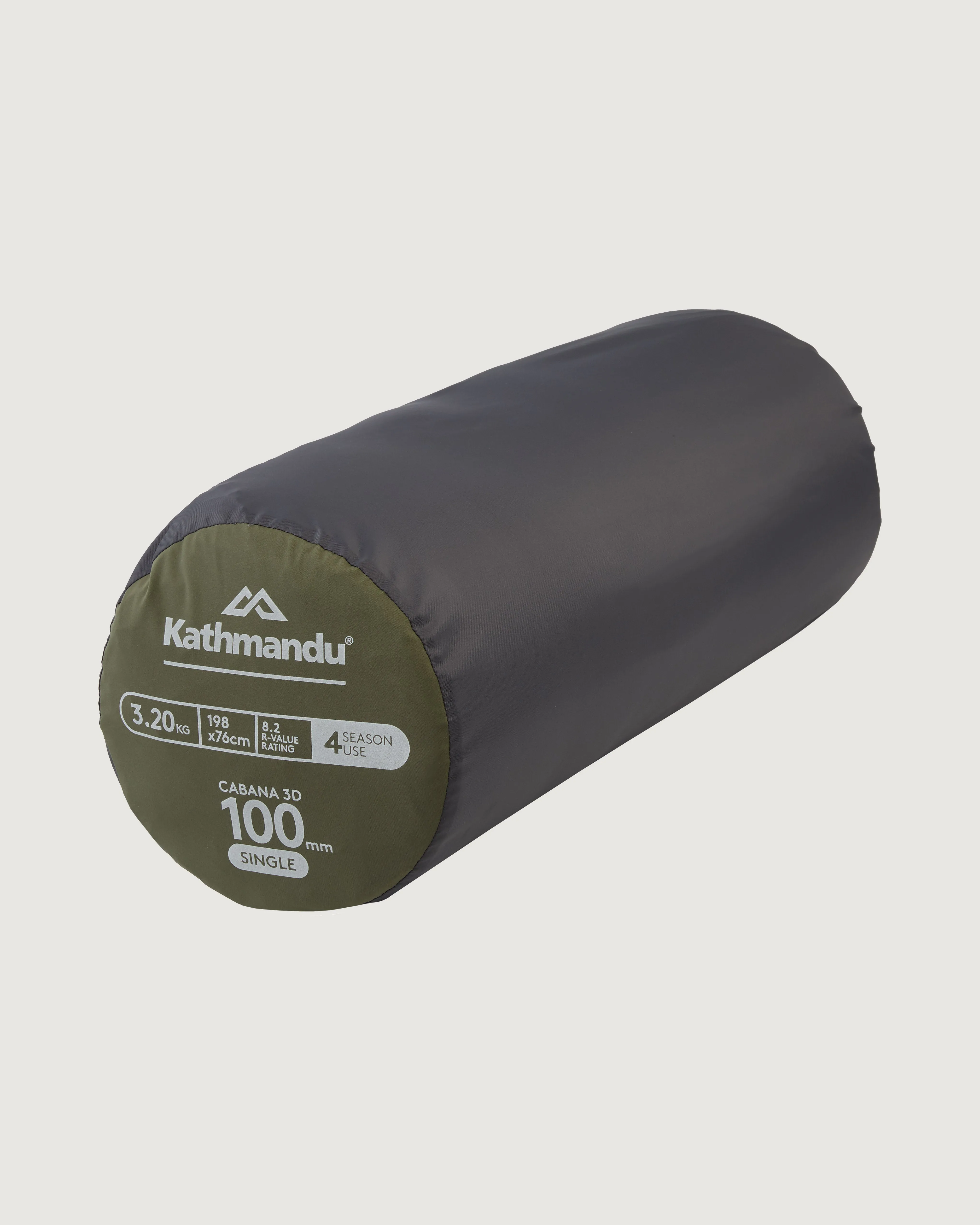 Cabana 3D Self Inflating Single Mat 100 mm - Moss/Dark Spruce