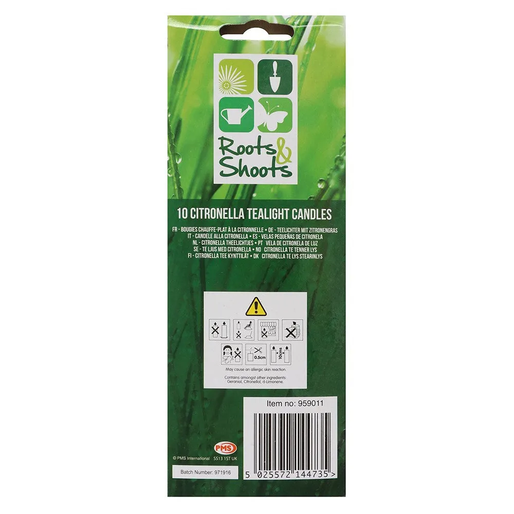 Citronella Tealights 10