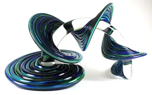 Clear/Green Blue Mix Heechee Probe