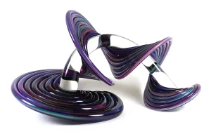 Clear/Purple Blue Mix Heechee Probe