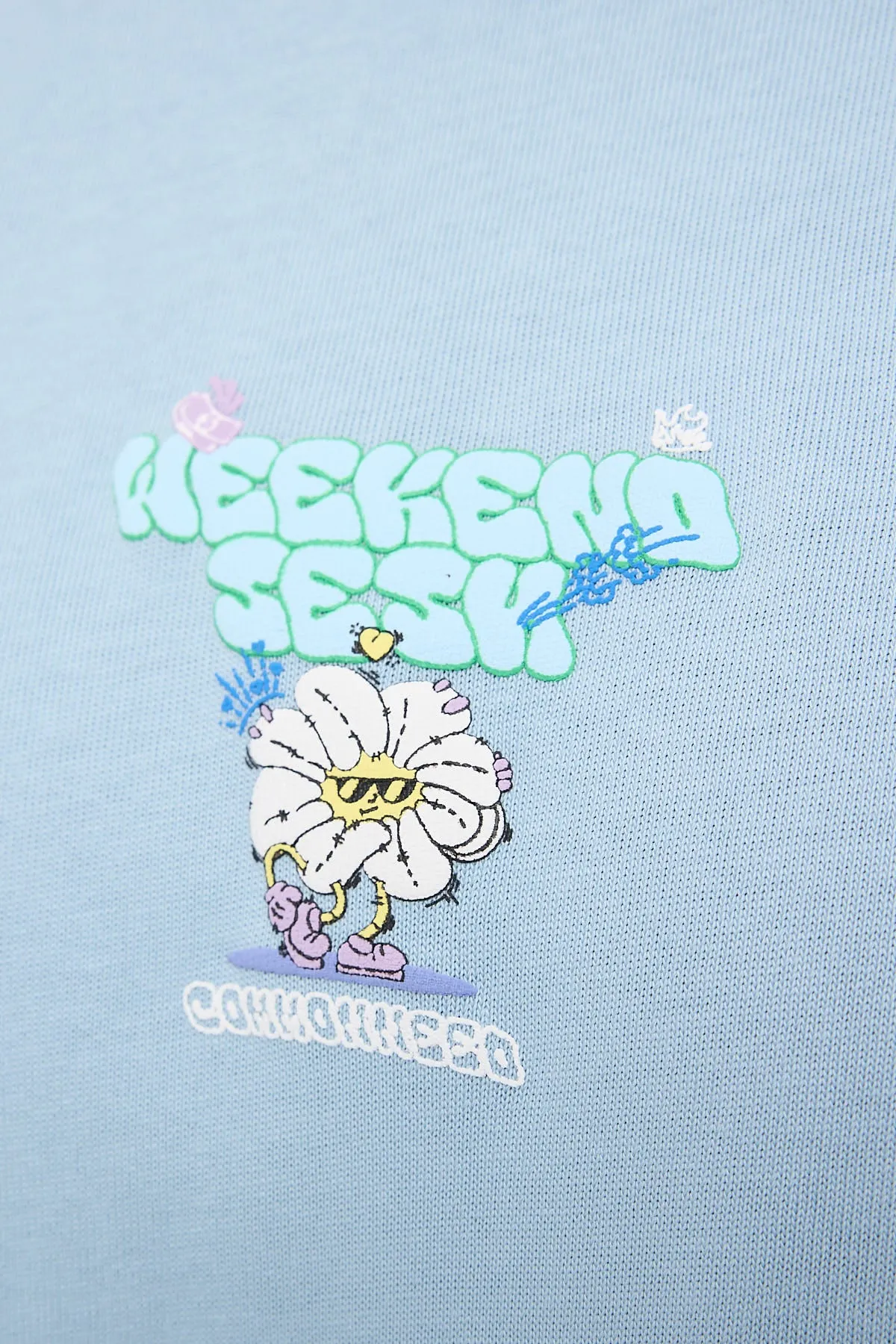 Common Need Weekend Easy Tee Ice Blue
