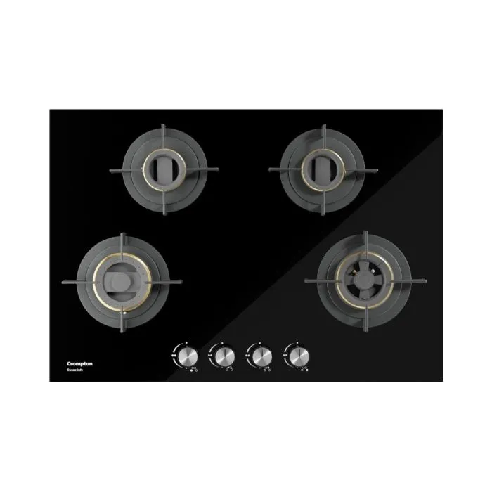 Crompton HOB-SSDC824-MBL 78 cm 4 Burner Hob Sensosafe