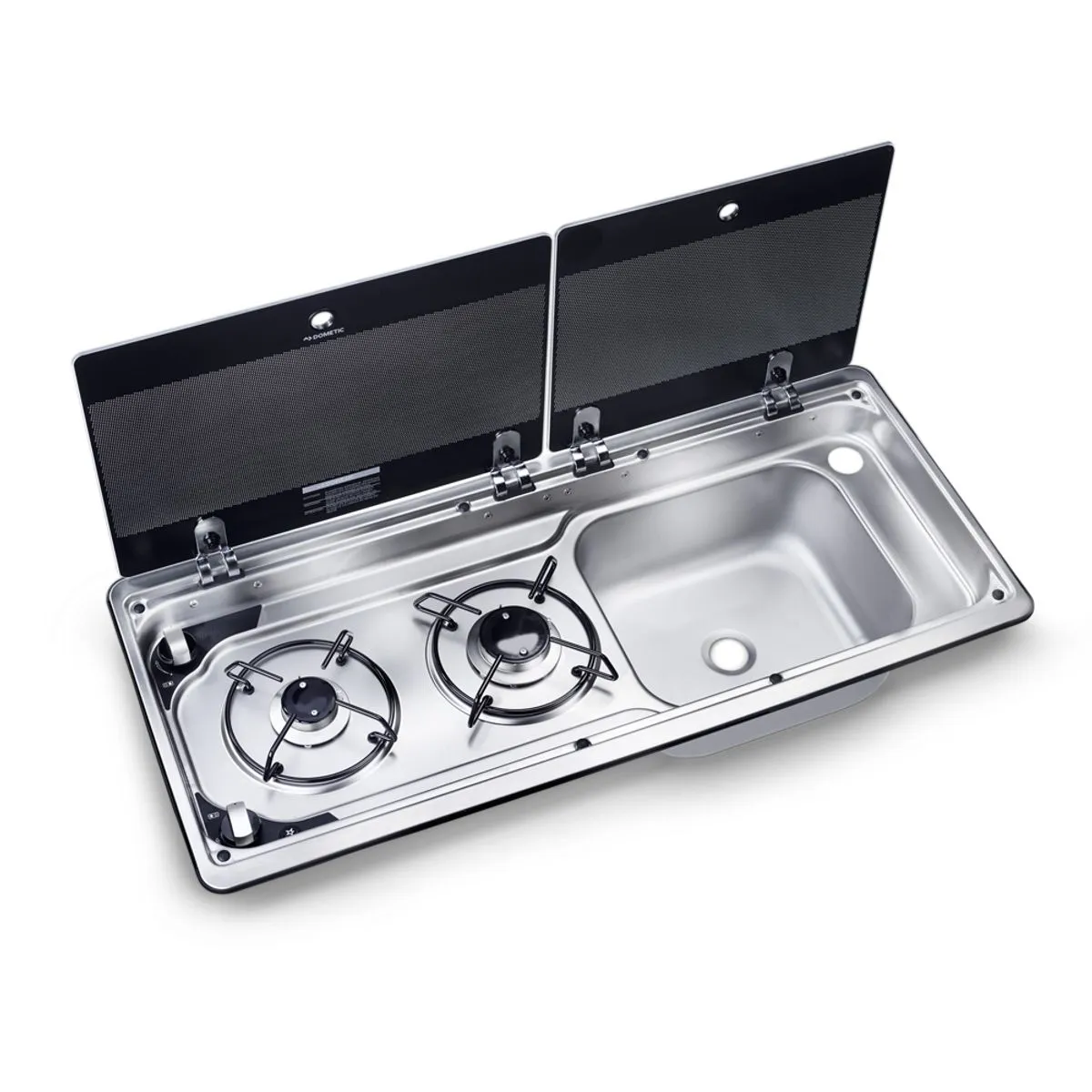 Dometic Smev 9722 Hob Sink Combination Unit with Piezo Ignition