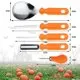 Halloween Pumpkin Carving Tools, 11 Pieces Professional pumpkin cutting supplies tools Kit stainless steel lengthening and thickening with Carrying Case, Easily Sculpting Halloween Jack-O-Lanterns