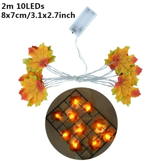 Halloween Pumpkin Ghost Skeletons Led Light Home Decor