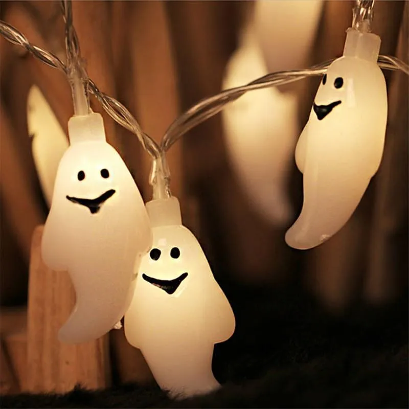 Halloween Pumpkin Ghost Skeletons Led Light Home Decor