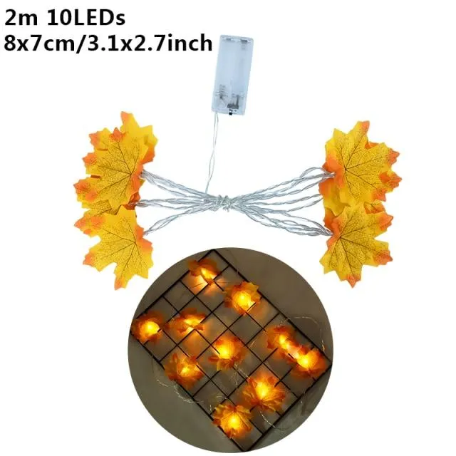 Halloween Pumpkin Ghost Skeletons Led Light Home Decor
