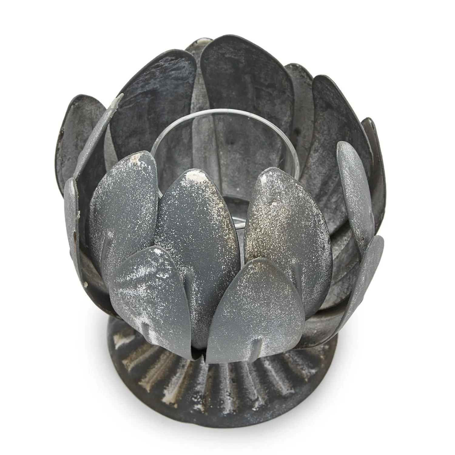 Laurel Leaf Decorative Cachepot / Bowl with Antique Stone Finish