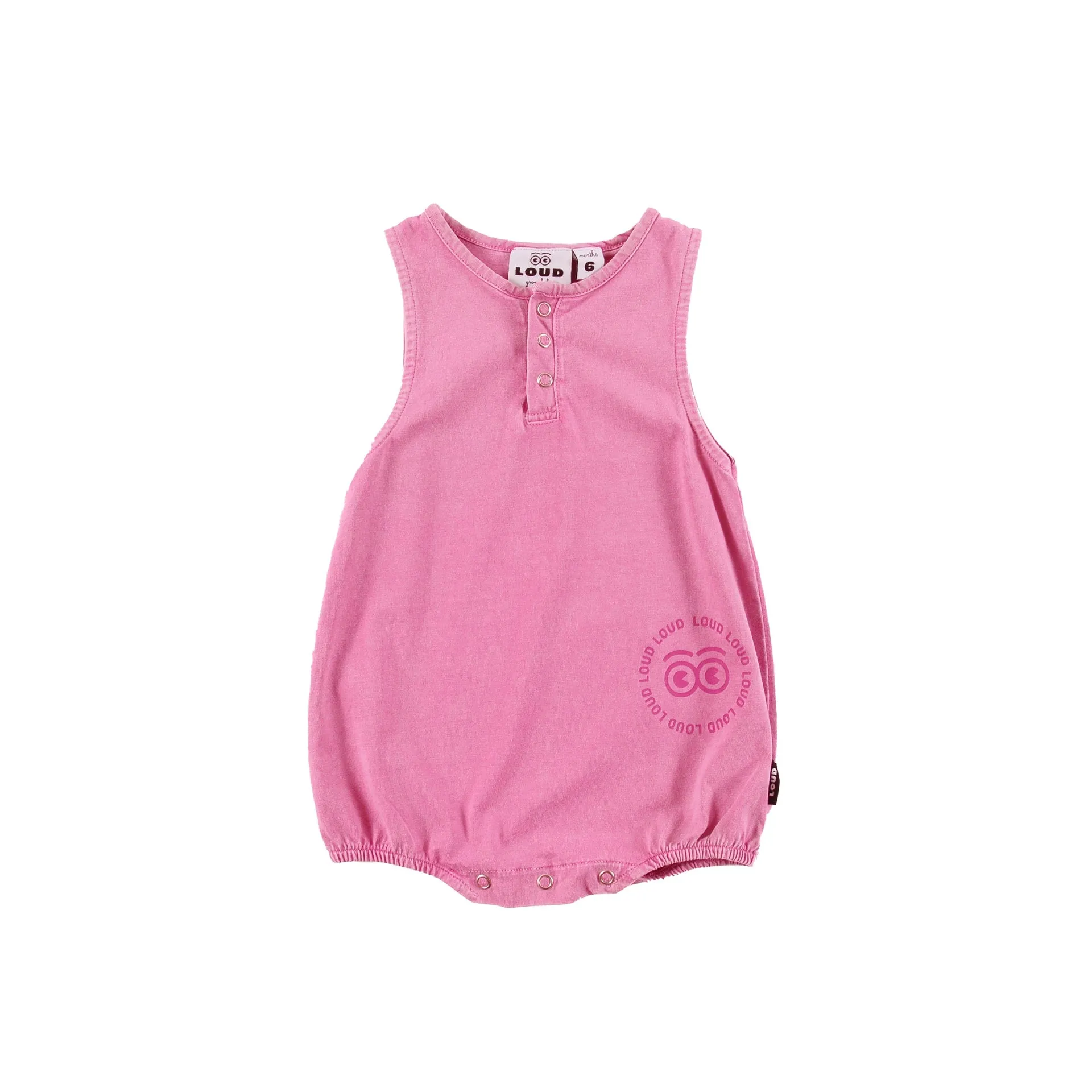 Loud Apparel Azalea Marble Dye Romper