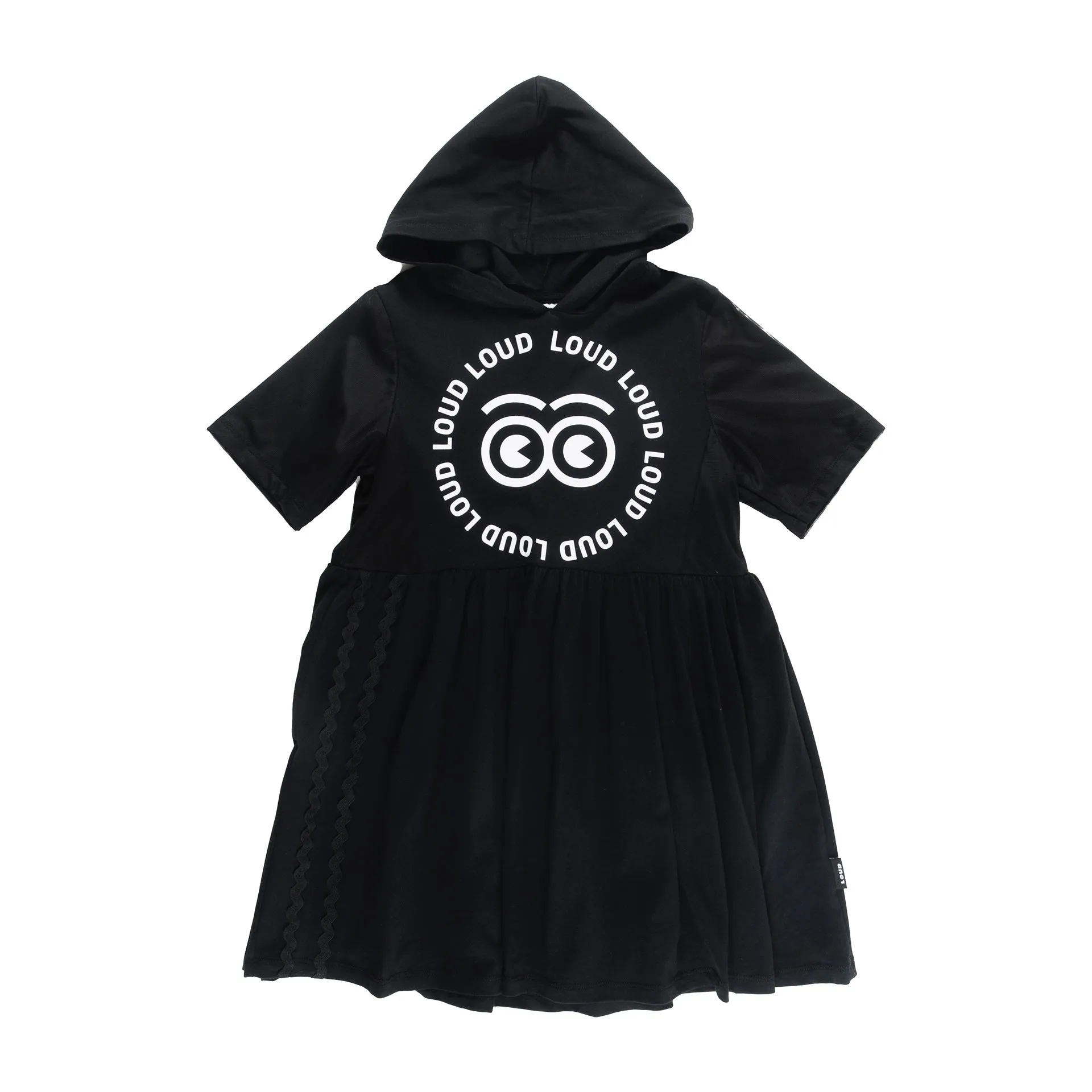 Loud Apparel Black Dress Hood