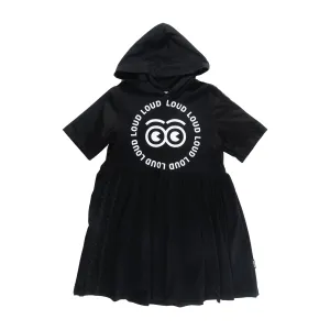 Loud Apparel Black Dress Hood