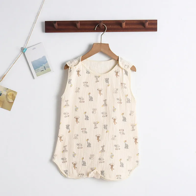 Newborn Baby Gauze Sleeping Bag