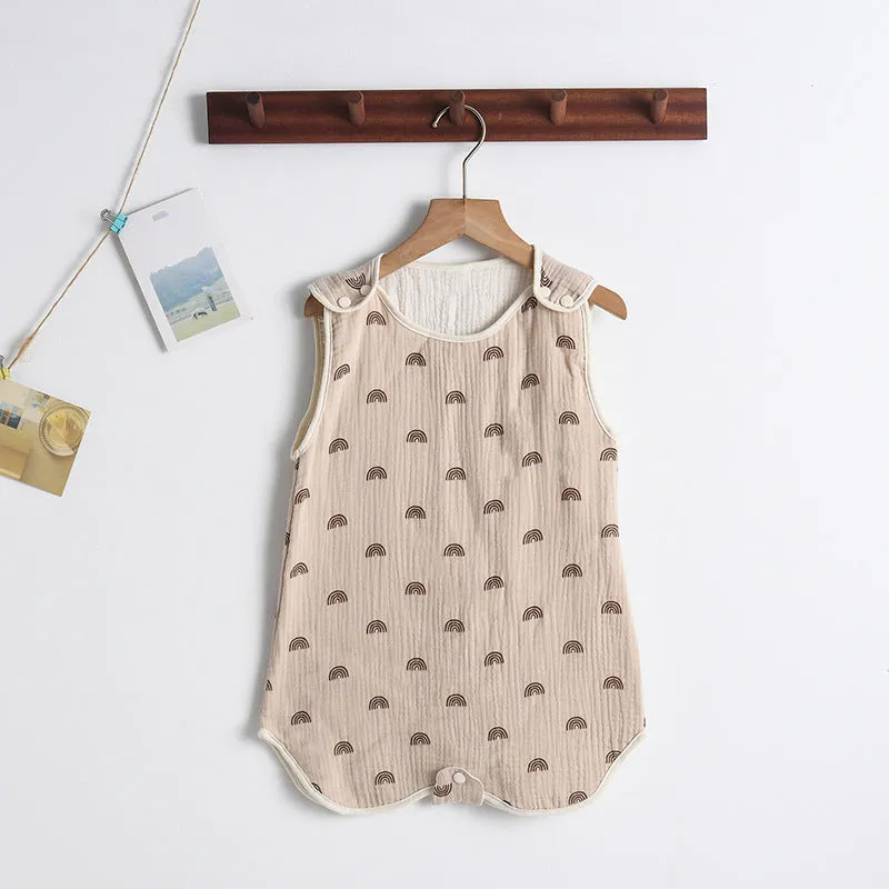 Newborn Baby Gauze Sleeping Bag