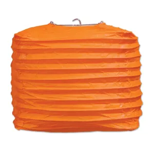 Orange Party Square Paper Lanterns (2 per Package)