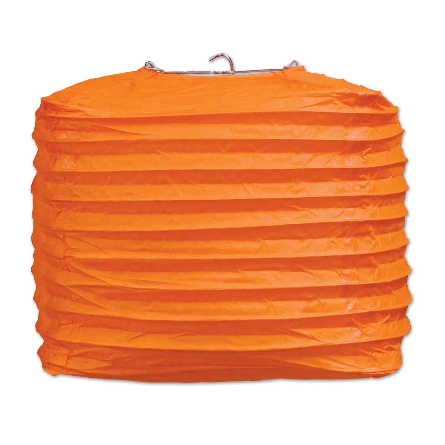 Orange Party Square Paper Lanterns (2 per Package)