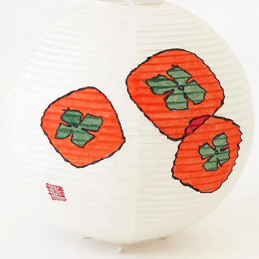 PERSIMMON, Letter Lantern, Gifu Chochin