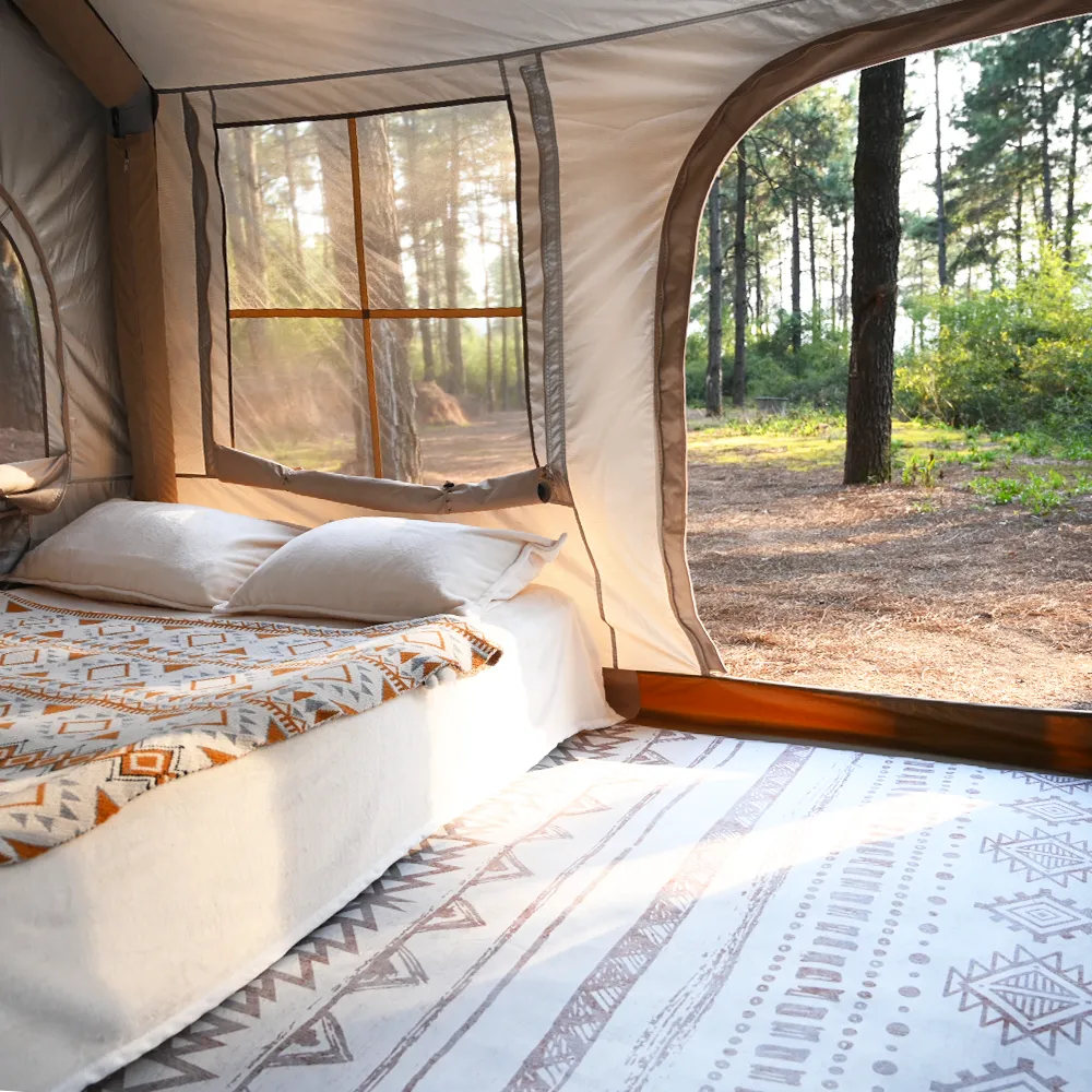 Self-Inflating Glamping Tent