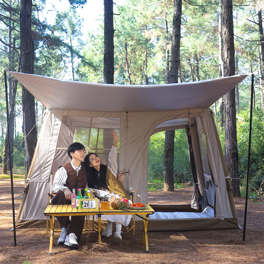 Self-Inflating Glamping Tent