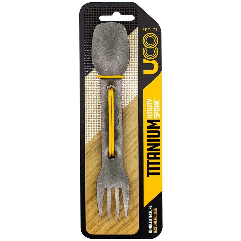 UCO Titanium Utility Spork with Tether